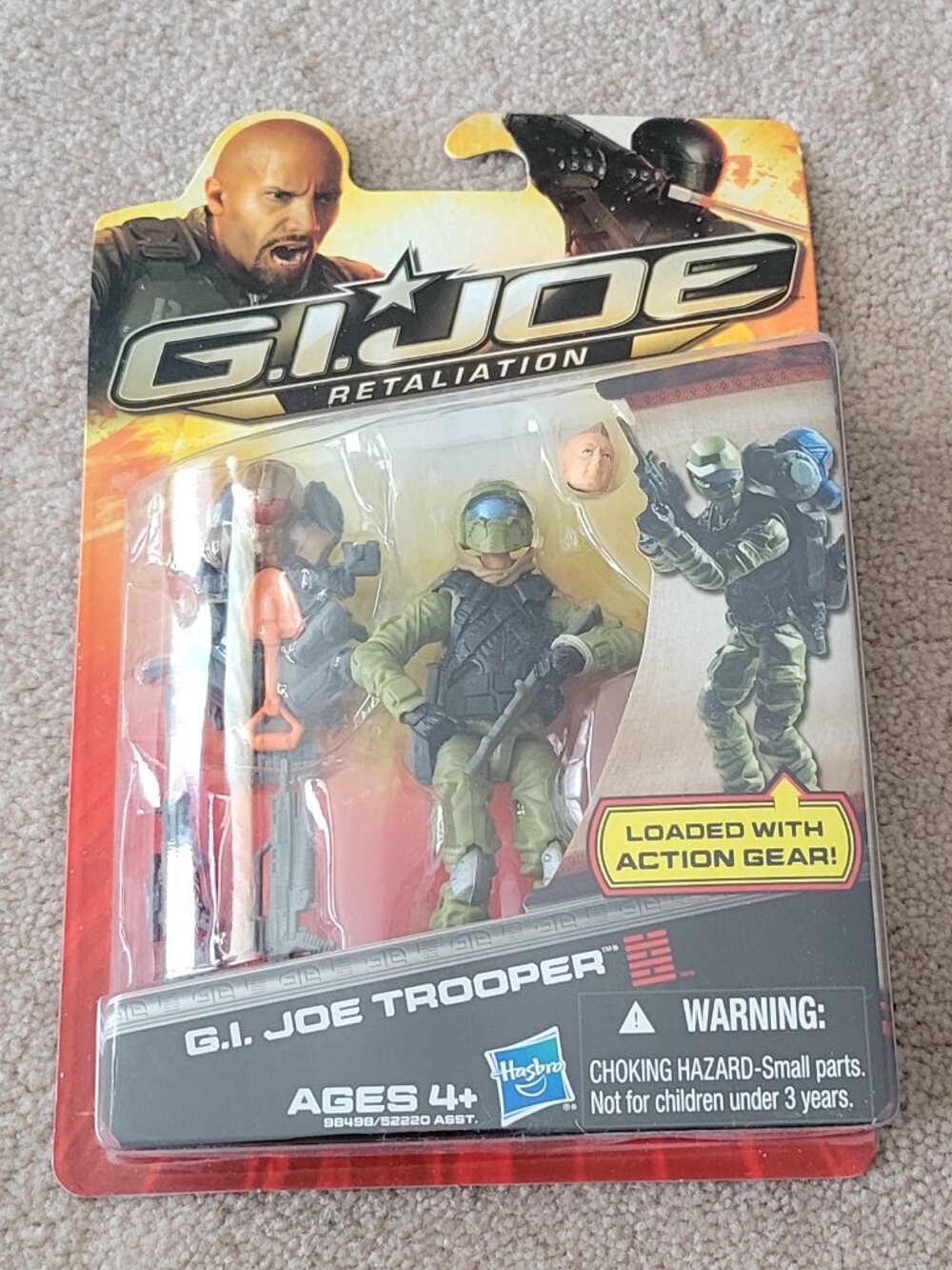 New G.I. Joe Retaliation Figures Lot Red Ninja Cobra Trooper GI Joe Trooper NWT - Picture 6 of 7
